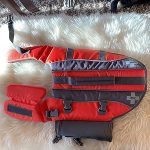 NWOT, never used, small life jacket for dogs